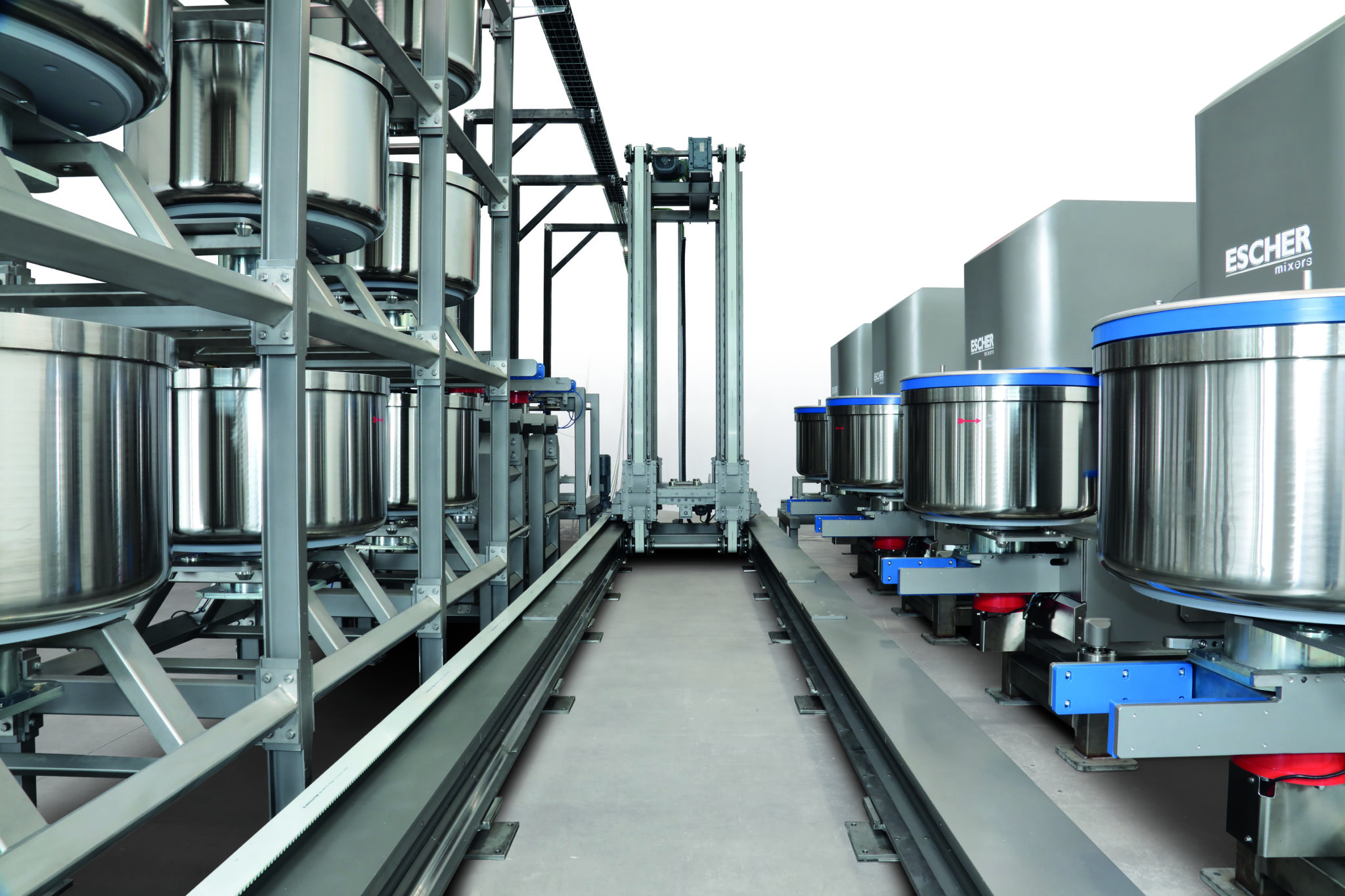 Automaattiset taikinansekoitusjärjestelmät ESCHER MIXER Robotic System ...